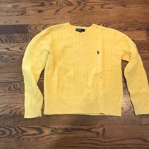 Boys Ralph Lauren cableknit sweater